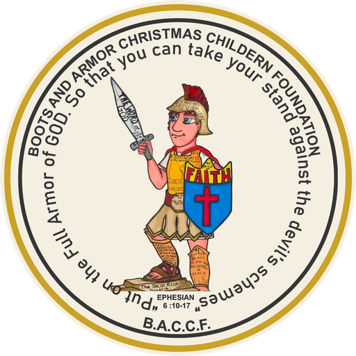 Boots and Armor Christmas for the Children Foundation seal